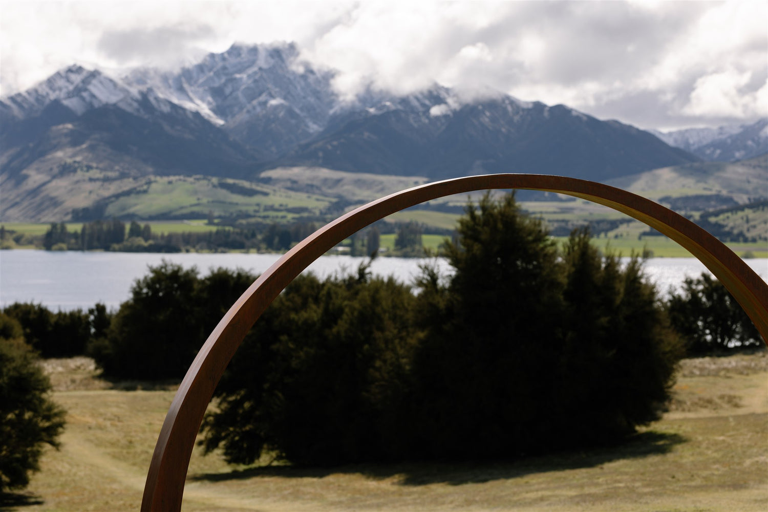 Moongate - Sculptures by Justin